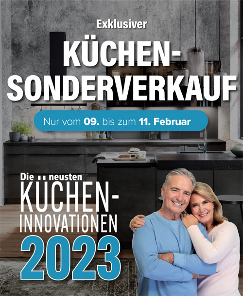 3 Tage exklusiver Küchen-Sonderverkauf in Schwandorf!